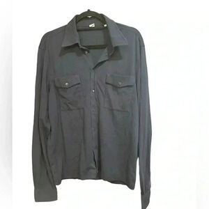 Aspesi Italy Shirt Cotton Long Sleeve Men's Size XL Made in Italy